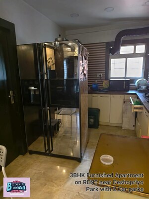 Living Room in 3 BHK Builder Floor at Rash Behari Avenue – for Rent