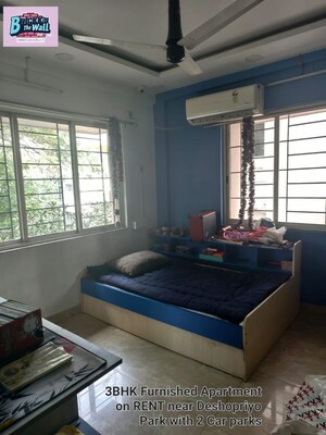 Bedroom in 3 BHK Builder Floor at Rash Behari Avenue – for Rent