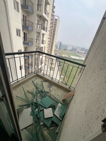 Balcony in Studio Apartment at Amrapali Ivory Heights, Tech Zone Greater Noida – for Rent