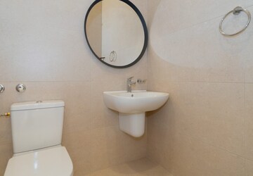 Bathroom in 2 BHK Apartment at The Baya Victoria, Byculla – for Rent