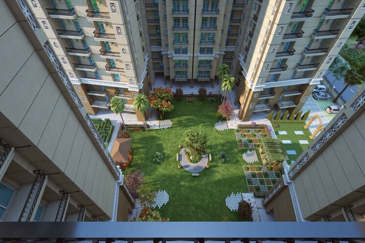 Exterior View, vrindavan yojna 2.5 Bedroom 1036 Sq.Ft. Apartment In Vrindavan Yojna Lucknow 9362075