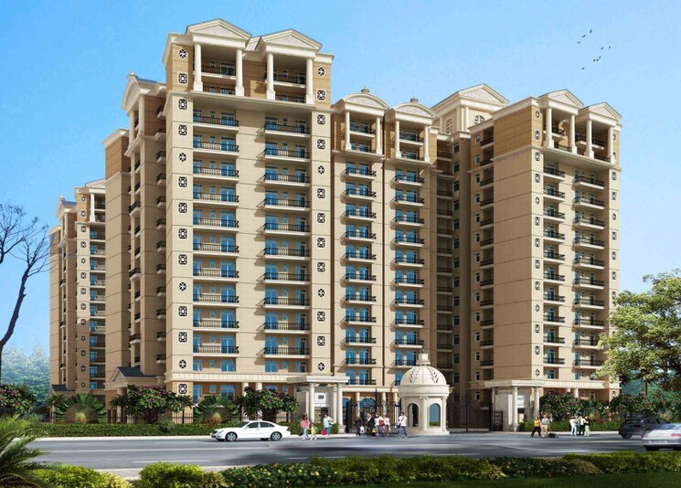 Exterior View, vrindavan yojna 2.5 Bedroom 1036 Sq.Ft. Apartment In Vrindavan Yojna Lucknow 9362075