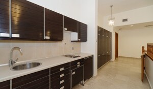 Kitchen in 3 BHK Apartment at Runwal Nirvana, Parel – for Rent