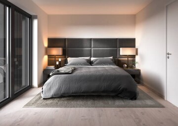 Bedroom in 3 BHK Apartment at Mahindra Vista, Kandivali East – for Sale