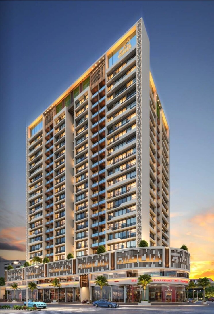 Exterior View, hitech-crystal-corner 3 Bedroom 981 Sq.Ft. Apartment In Kharghar Sector 11 Navi Mumbai 9362200