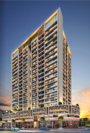 3 BHK Apartment – Exterior View View at Hitech Crystal Corner, Kharghar Sector 11 - for Sale