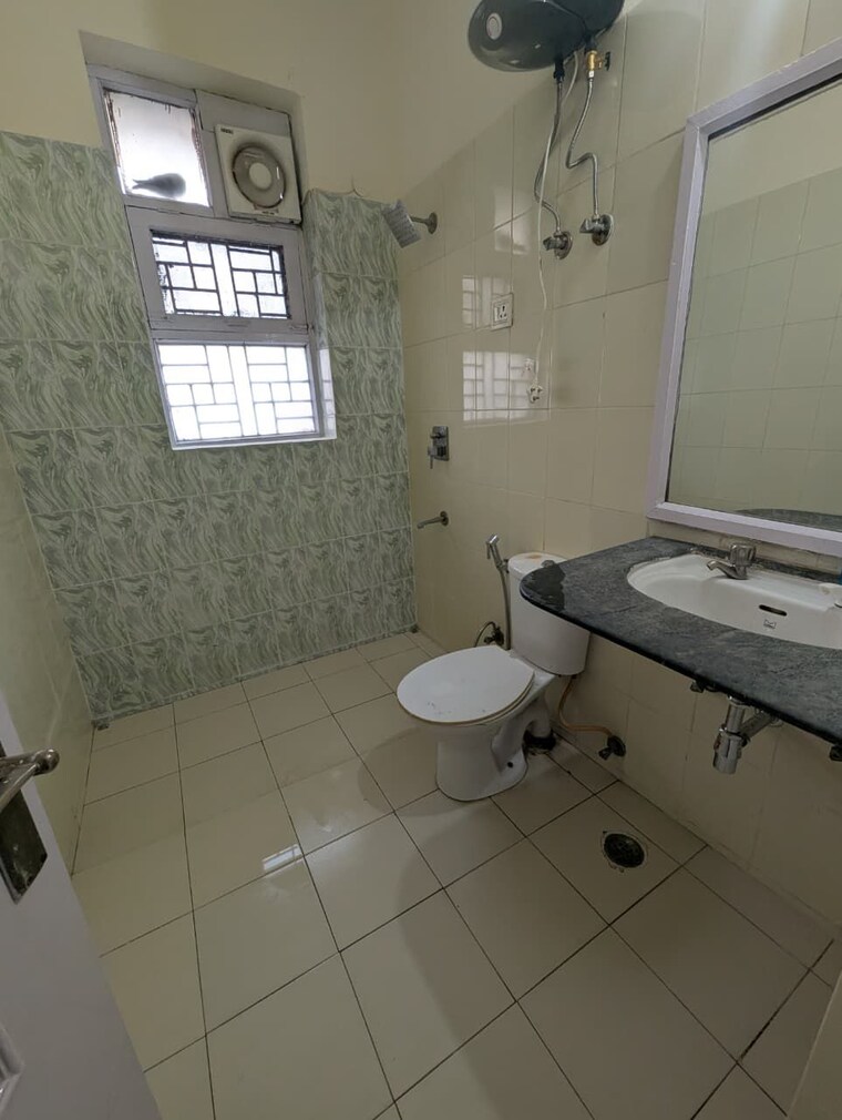Bathroom, m2k-the-white-house 2.5 Bedroom 1350 Sq.Ft. Builder Floor In Sector 57 Gurgaon 9362217