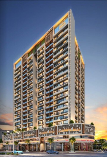 3 BHK Apartment – Exterior View View at Hitech Crystal Corner, Kharghar Sector 11 - for Sale
