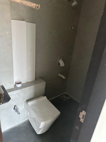 Bathroom in 1 BHK Apartment at Ruparel Elara, Kandivali West – for Rent