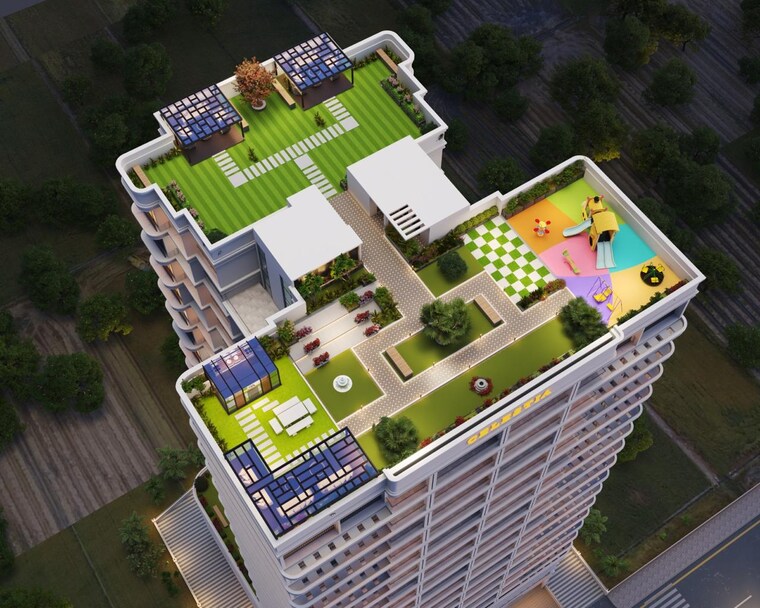 Exterior View, kharghar sector 11 4 Bedroom 2318 Sq.Ft. Apartment In Kharghar Sector 11 Navi Mumbai 9362267