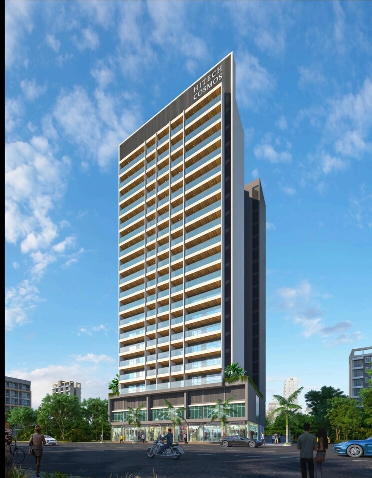 Exterior View, hitech-cosmos 2 Bedroom 751 Sq.Ft. Apartment In Kharghar Navi Mumbai 9362280