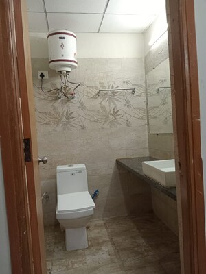 Bathroom in 2 BHK Apartment at Nimbus The Park Street, Chi V Greater Noida – for Sale