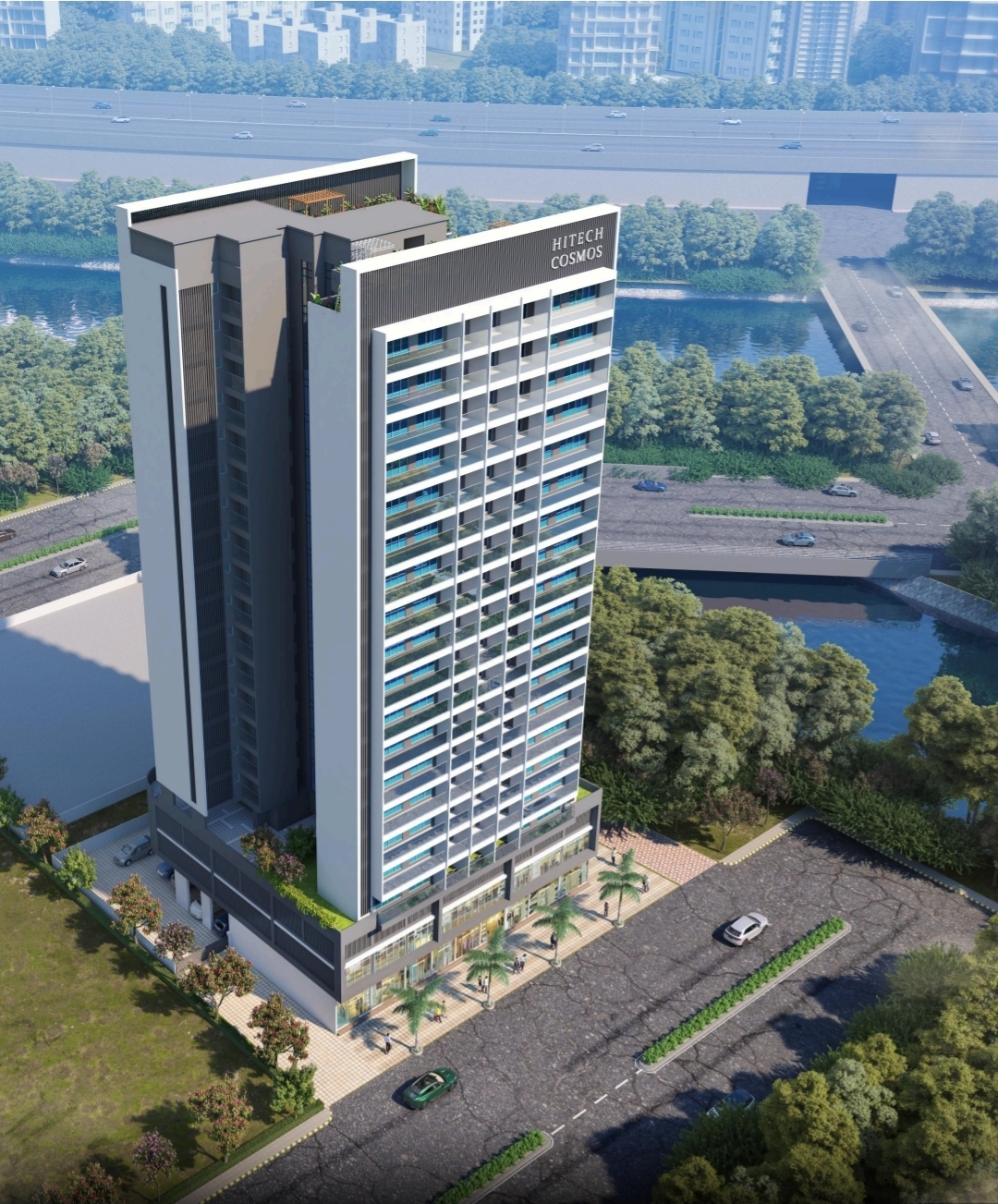 3 BHK 1024 Sq.Ft. Apartment in Hitech Cosmos