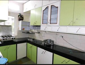 Kitchen in 2 BHK Apartment at Ganga Vihar CHS, Malad East – for Rent