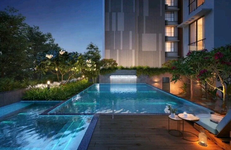 Swimming Pool, samyakth-bliss 2 Bedroom 698 Sq.Ft. Apartment In Khar West Mumbai 9362296