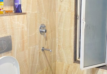 Bathroom in 2 BHK Apartment at Lodha Amara, Kolshet Road – for Rent