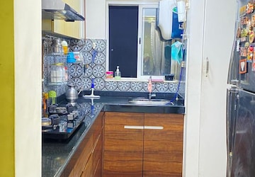 Kitchen in 2 BHK Apartment at Lodha Amara, Kolshet Road – for Rent