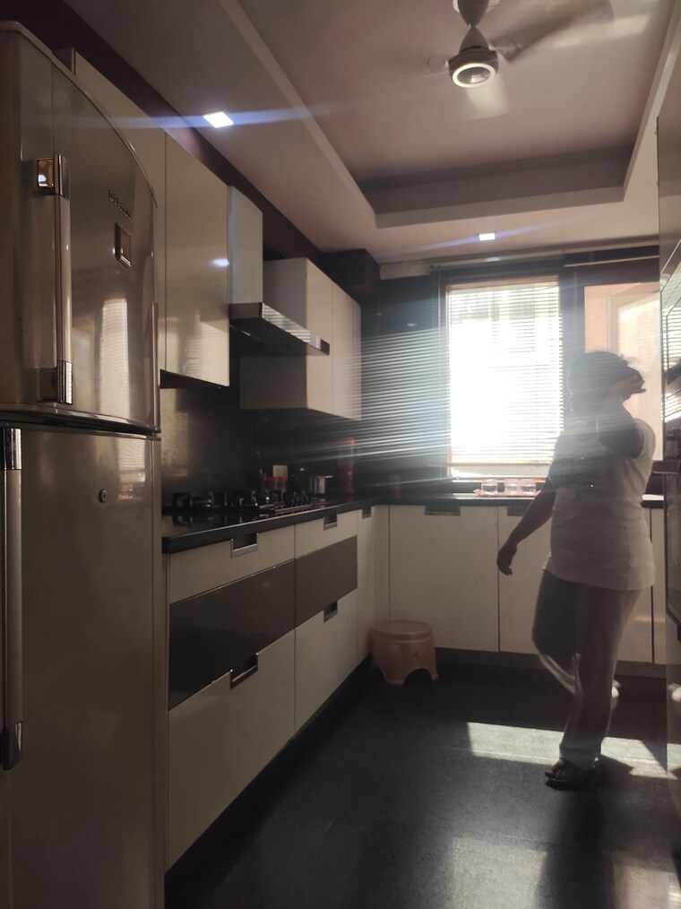 Kitchen, green park 4 Bedroom 4500 Sq.Ft. Builder Floor In Green Park Delhi 9362314