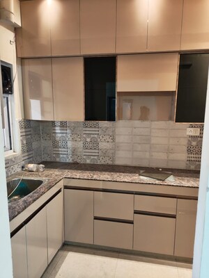 Kitchen in 2 BHK Apartment at JM Florence, Tech Zone 4 Greater Noida – for Rent