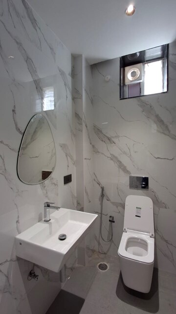 Bathroom in 3 BHK Apartment at Kondapur – for Rent