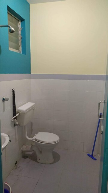 Bathroom in 1 BHK Apartment at Shapoorji Pallonji Shukho Brishti, Rajarhat New Town – for Rent