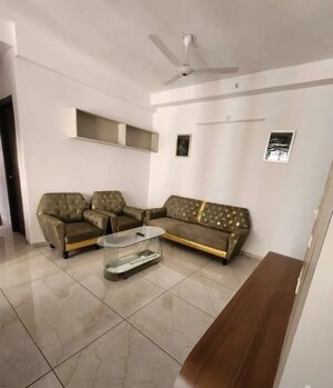 Living Room in 3 BHK Apartment at Rishita Manhattan, Gomti Nagar – for Rent