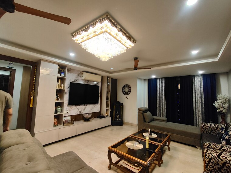 Living Room, sector 52 3 Bedroom 3000 Sq.Ft. Builder Floor In Sector 52 Gurgaon 9362355