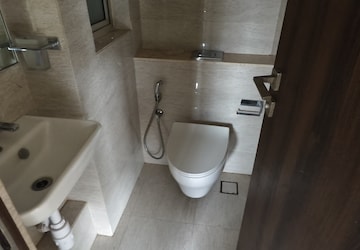 Bathroom in 1 BHK Apartment at Hiranandani Highland, Powai – for Rent