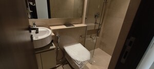Bathroom in 2 BHK Apartment at Hiranandani Highland, Powai – for Rent