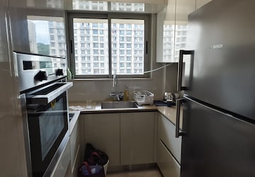 Kitchen in 1 BHK Apartment at Hiranandani Regent Hill, Powai – for Rent