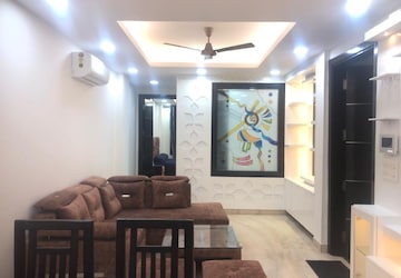 Living Room in 3 BHK Builder Floor at East Of Kailash – for Rent