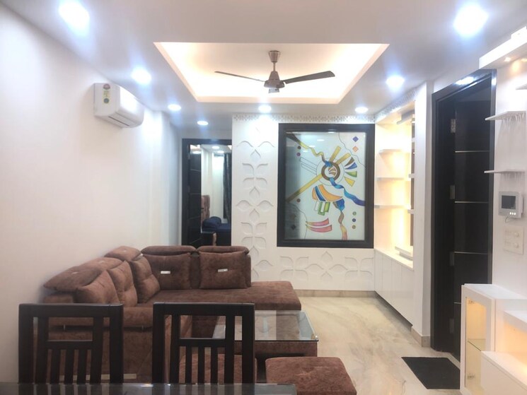 Living Room, east of kailash 3 Bedroom 1200 Sq.Ft. Builder Floor In East Of Kailash Delhi 9362403