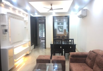 Living Room in 3 BHK Builder Floor at East Of Kailash – for Rent