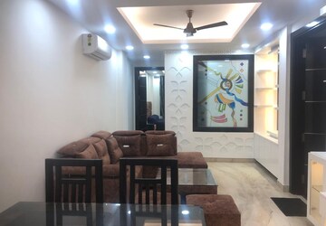 Living Room in 3 BHK Builder Floor at East Of Kailash – for Rent