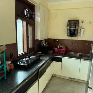 Kitchen in 3 BHK Builder Floor at Sector 17 Dwarka – for Sale