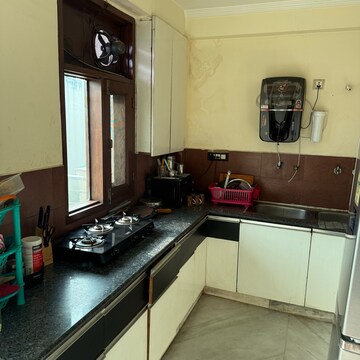Kitchen in 3 BHK Builder Floor at Sector 17 Dwarka – for Sale