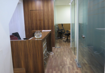 Kitchen in  Office Space at JMD Megapolis, Tikri – for Rent