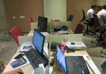 Team Area in  Office Space at JMD Megapolis, Tikri – for Rent