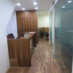 Kitchen in  Office Space at JMD Megapolis, Tikri – for Rent