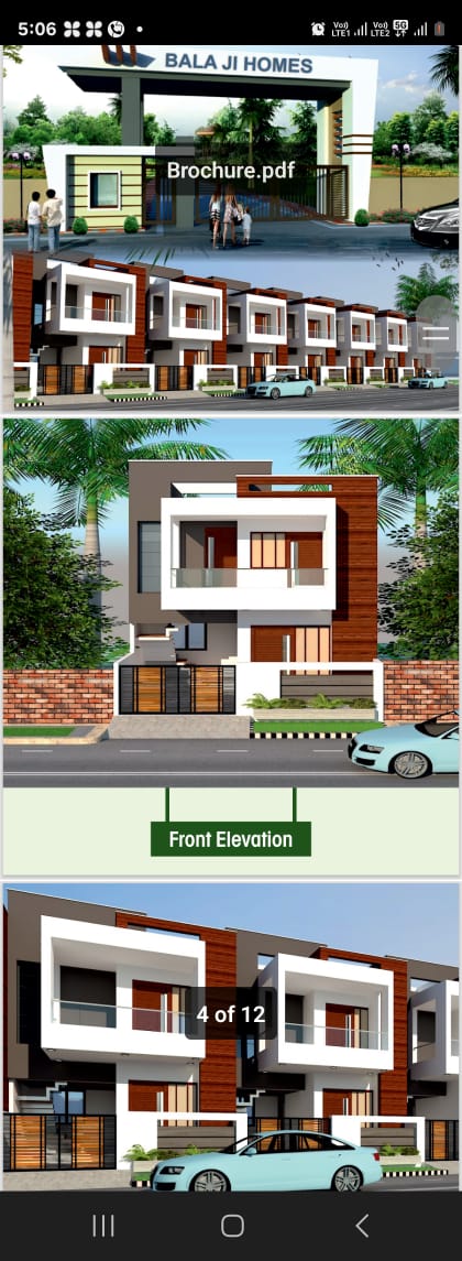 2 BHK + Study Room Independent House For Sale in Chaudhary Property 