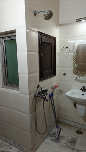 Bathroom in 2 BHK Builder Floor at RWA Apartments, Sector 31 – for Rent