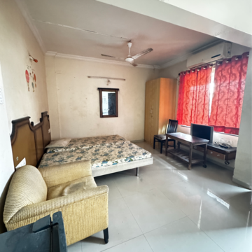 Living Room in Studio Apartment at Ganga Orchad Phase II, Mundhwa Road – for Rent