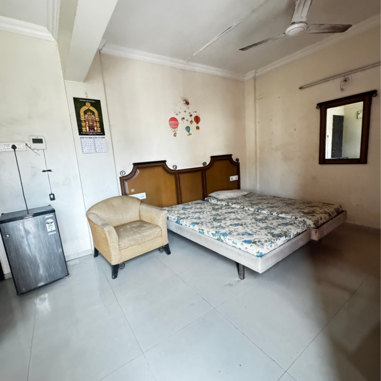 Living Room, ganga-orchad-phase-ii Studio 370 Sq.Ft. Apartment In Mundhwa Road Pune 9362520