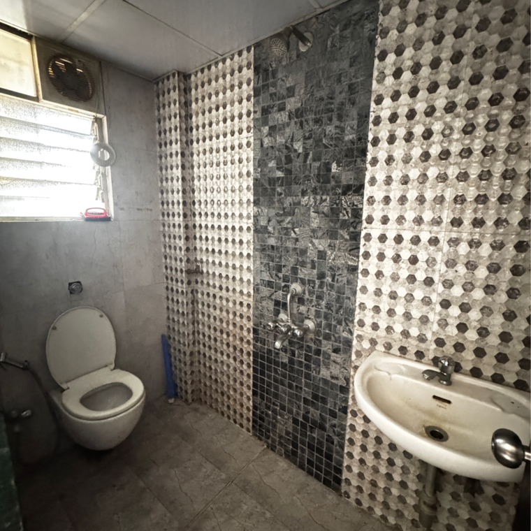 Bathroom, ganga-orchad-phase-ii Studio 370 Sq.Ft. Apartment In Mundhwa Road Pune 9362520