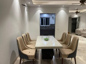Dining area in 4 BHK Builder Floor at Sector 82 – for Sale