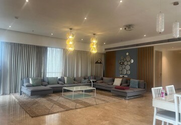 Living Room in 3 BHK Apartment at Indiabulls Sky, Lower Parel – for Rent