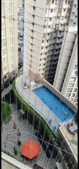 Balcony in 1 BHK Apartment at Dosti Oro 67, Kandivali West – for Rent