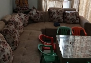 Living Room in 3 BHK Apartment at La Prisma, Dhakoli – for Rent