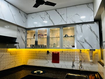 Kitchen in 1 BHK Apartment at Majestique Mrugavarsha, Dhayari – for Rent