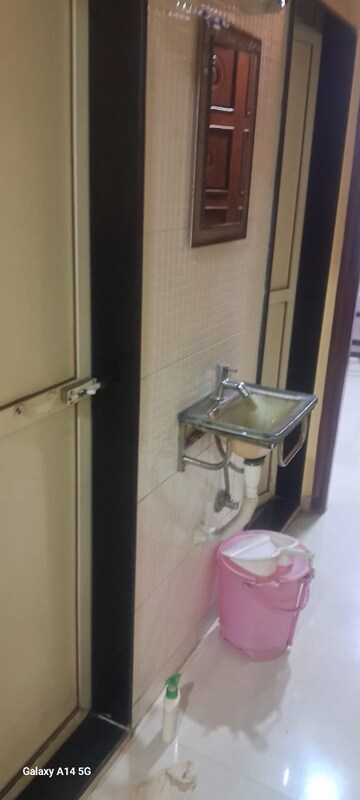 Bathroom in 1 BHK Apartment at Gods Gift Apartment 2, Lower Parel – for Rent